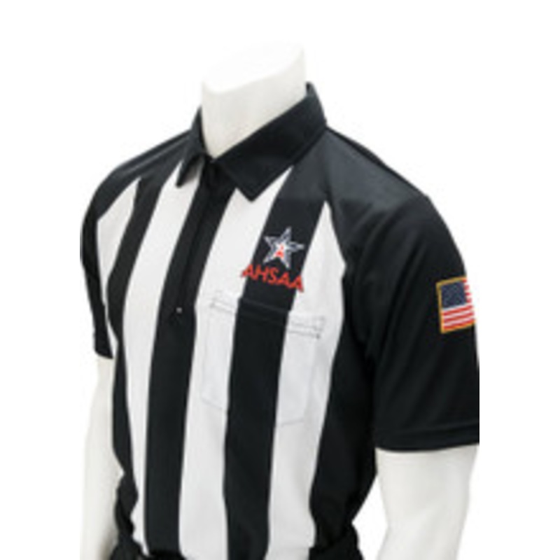Alabama AHSAA Short Sleeve Football Referee Shirt