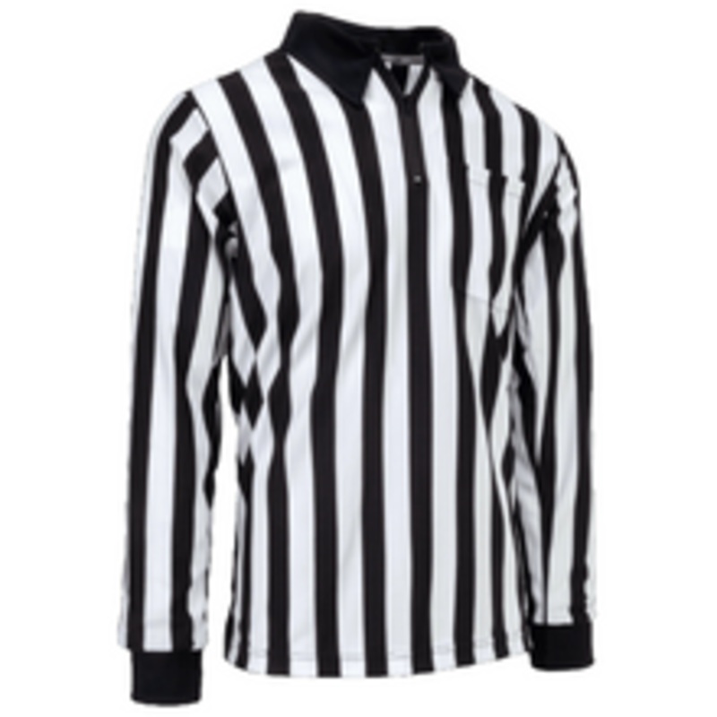 Cliff Keen 1 Stripes Polyester Long Sleeve Football Referee Shirt