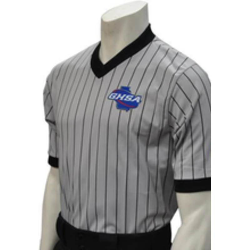 Georgia GHSA Embroidered Men's Elite Wrestling Referee Shirt