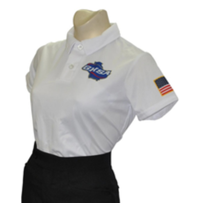 Georgia GHSA Women's White Volleyball & Swimming Referee Shirt 