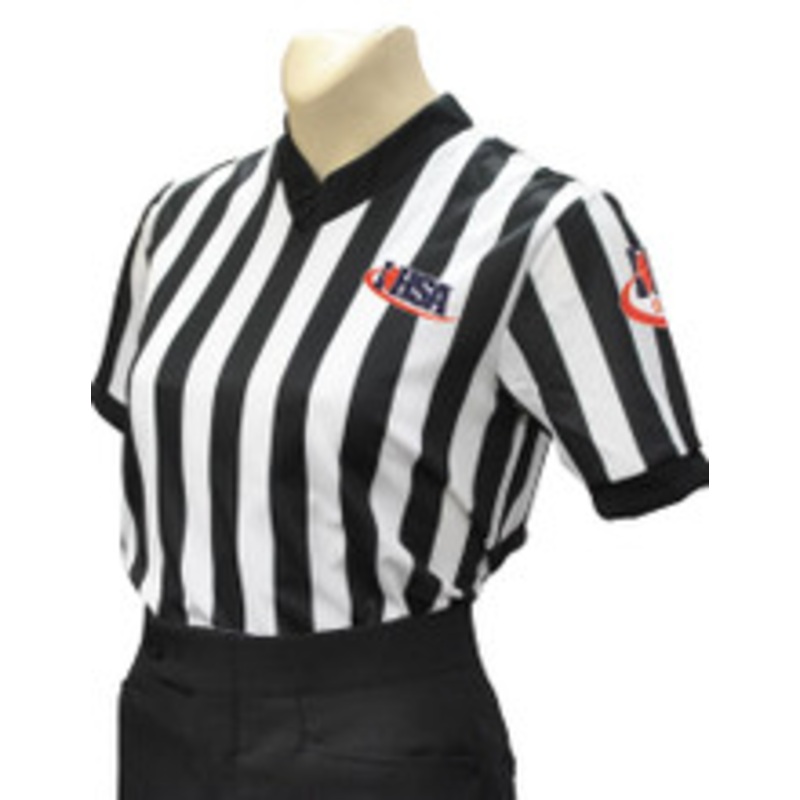 Illinois IHSA Dye Sublimated Body Flex Women's Basketball Referee Shirt