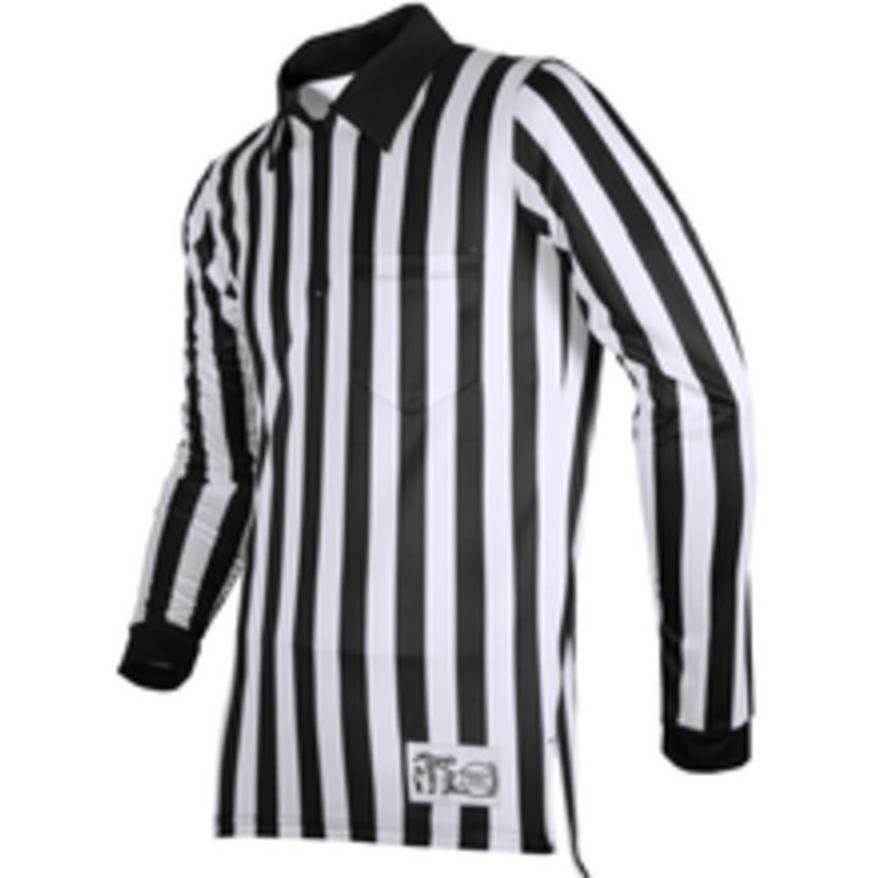 Illinois IHSA Pro-Soft Long Sleeve Football Referee Shirt Extra Tall