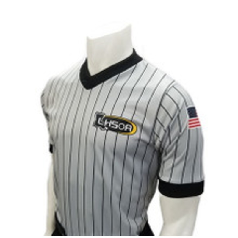 Louisiana LHSOA Dye Sublimated Men's Wrestling Referee Shirt