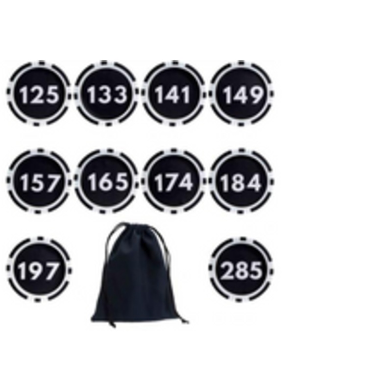 NCAA 10-Weight Class Men's Wrestling Referee Random Draw Kit