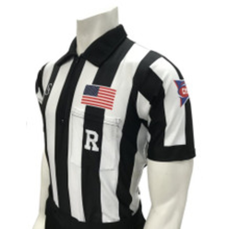 NCAA CFO Short Sleeve Body Flex Football Referee Shirt Position S