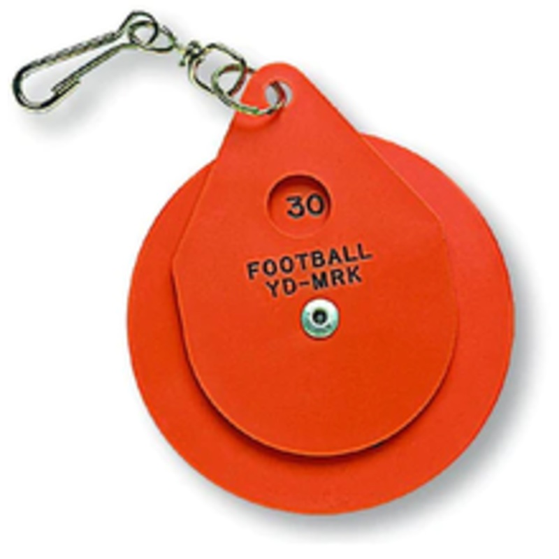 Orange Plastic Football Referee Yard Marker