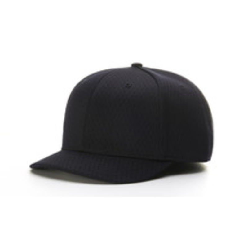 Richardson Black Fitted Promesh 4-stitch Umpire Plate Cap