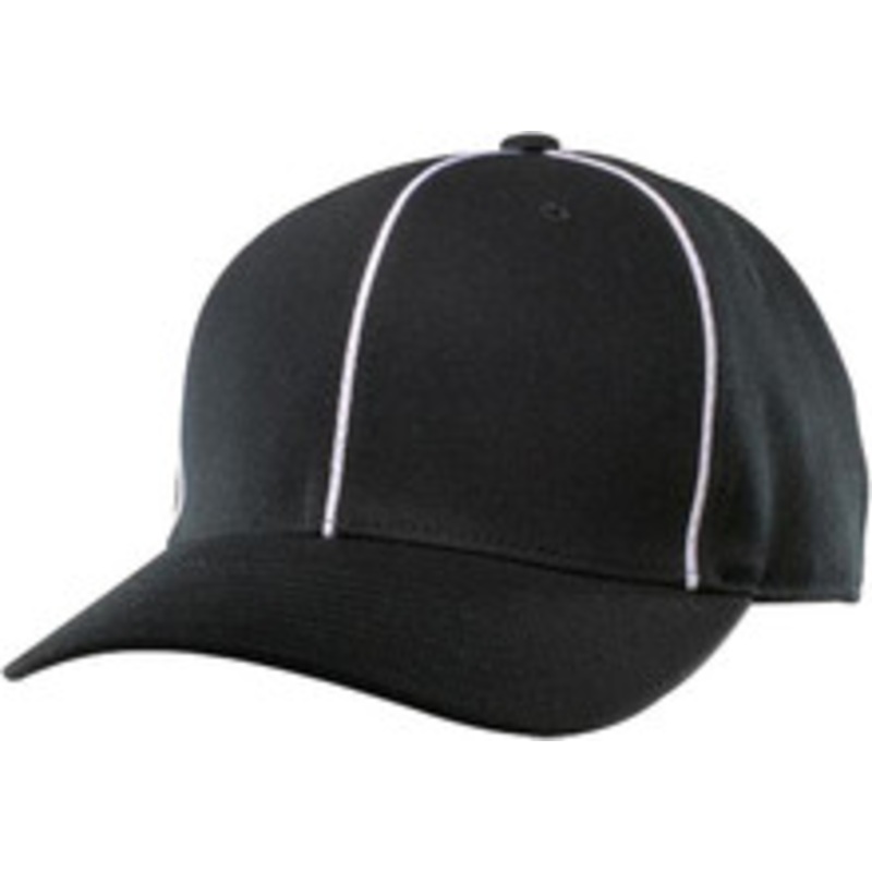Richardson Pulse Performance Black Flex Fit Football Referee Cap