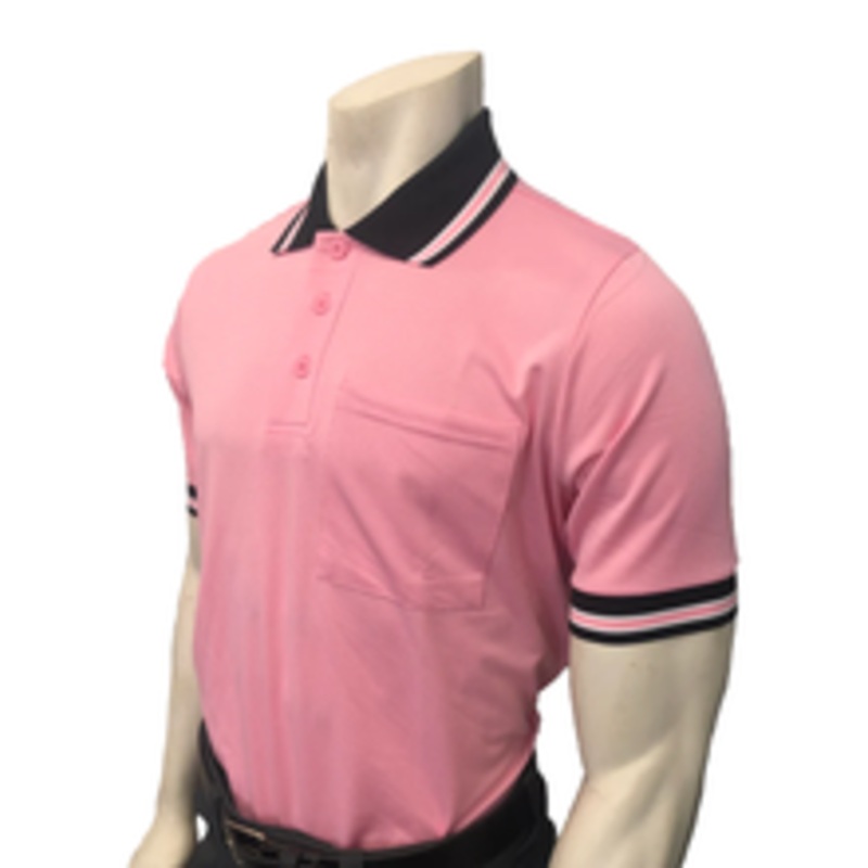 Smitty Official's Apparel Pink Body Flex Style Umpire Shirt