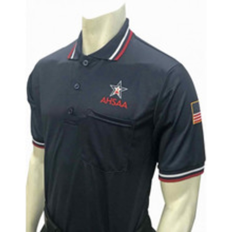 Alabama AHSAA Dye Sublimated Navy Blue Umpire Shirt