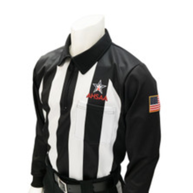 Alabama AHSAA Long Sleeve Football Referee Shirt
