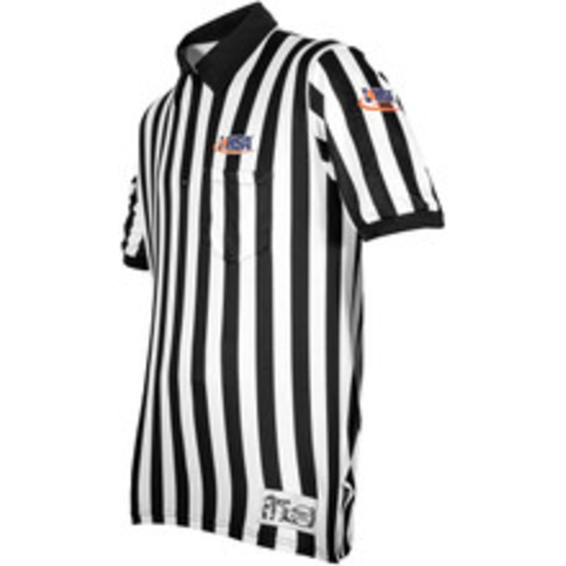 Honig's Illinois IHSA 1 Stripe Pro-soft Short Sleeve Football Referee Shirt 