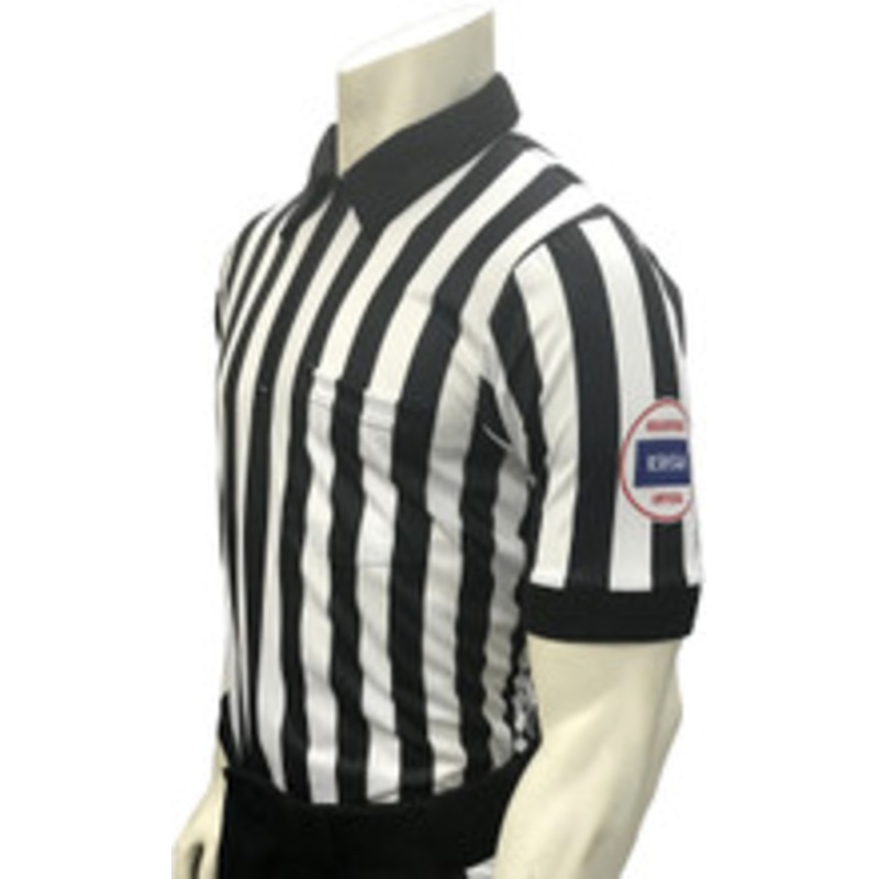 Kansas KSHSAA Short Sleeve 1 Dye Sublimated Football Referee Shirt