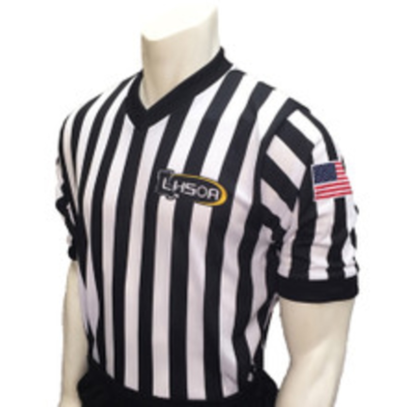 Louisiana LHSOA Body Flex Dye Sublimated Men's Basketball Referee Shirt