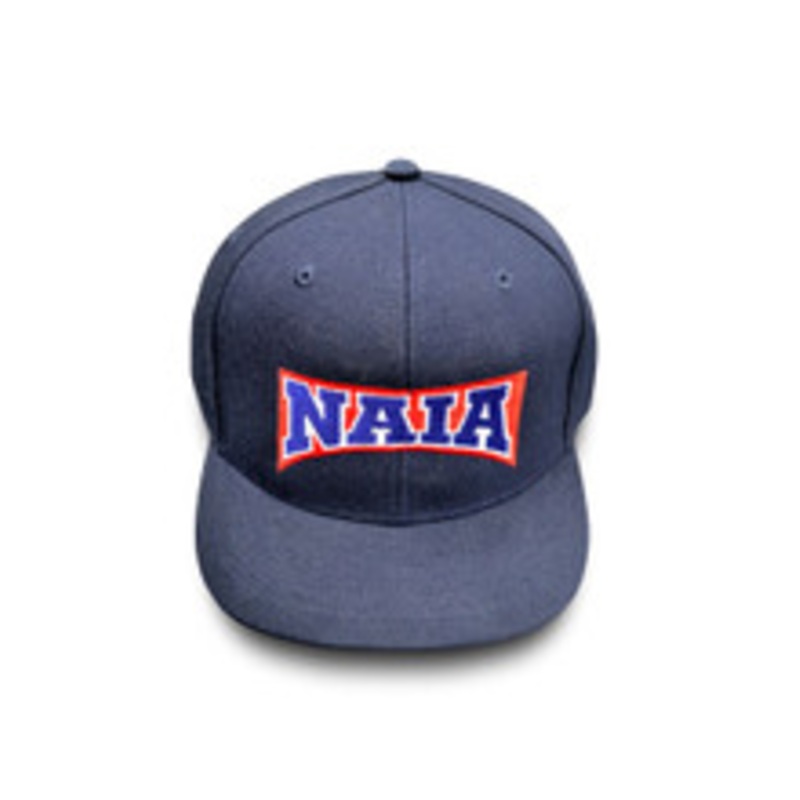 NAIA Navy Fitted 4-stitch Softball Umpire Cap