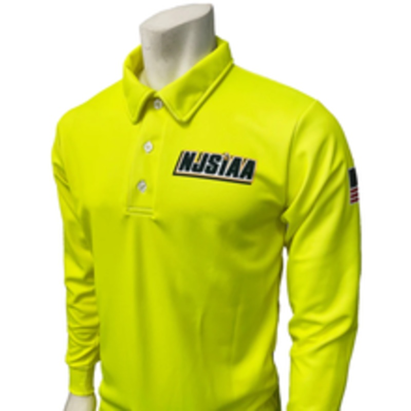 New Jersey NJSIAA Long Sleeve Men's Field Hockey Referee Shirt