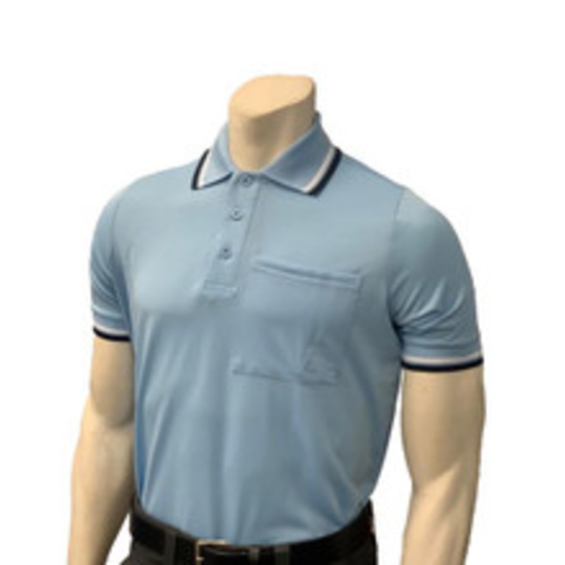 Smitty Official's Apparel Powder Blue Body Flex Style Umpire Shirt