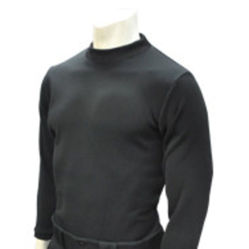 Smitty Officials Apparel Black Foul Weather Shirt