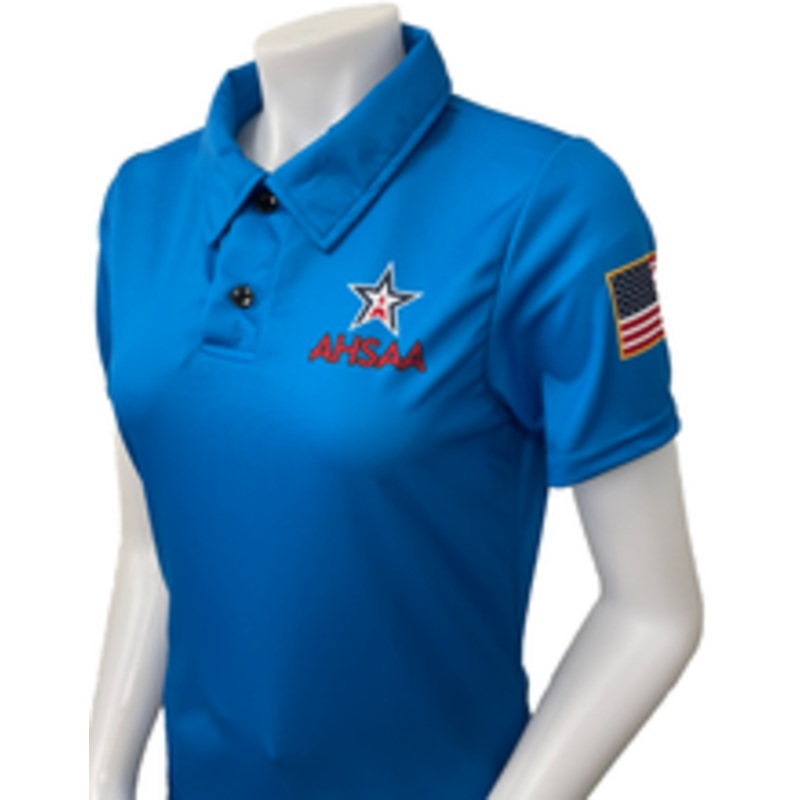 Alabama AHSAA Bright Blue Women's Track Officials Shirt