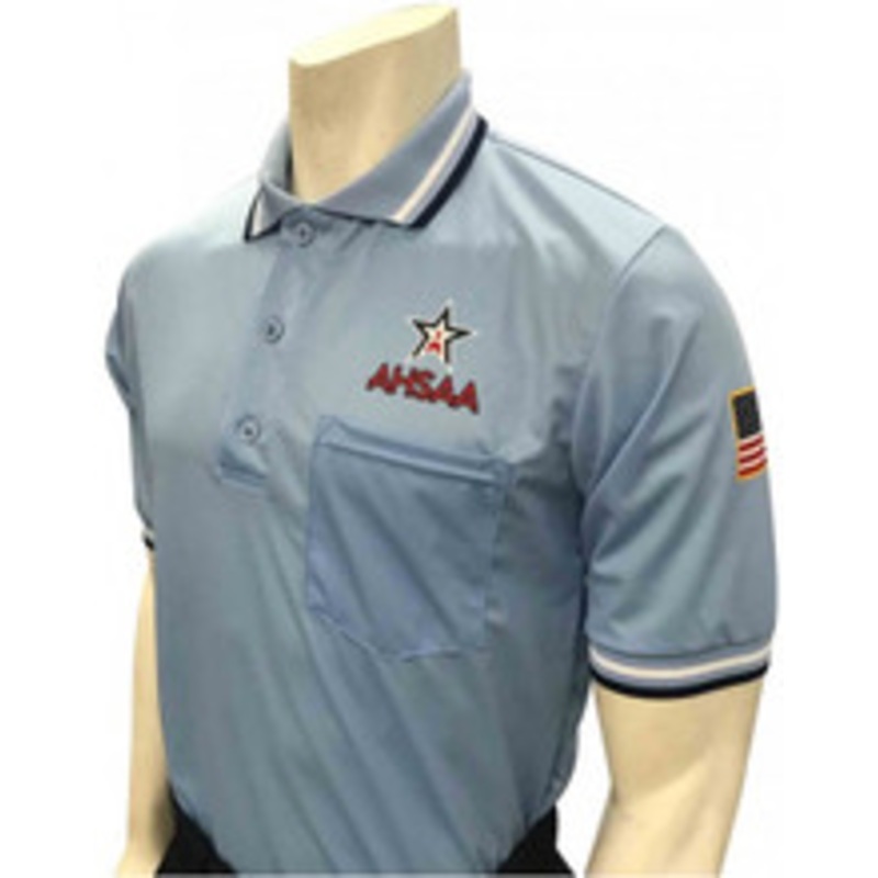 Alabama AHSAA Dye Sublimated Powder Blue Umpire Shirt