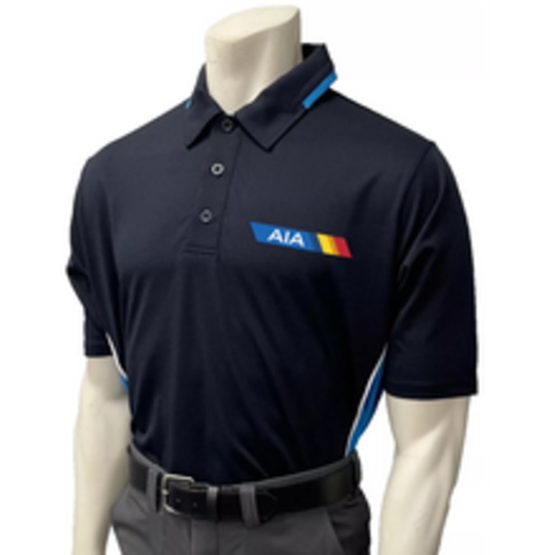 Arizona AIA  Midnight Navy Mens Softball Short Sleeve Umpire Shirt
