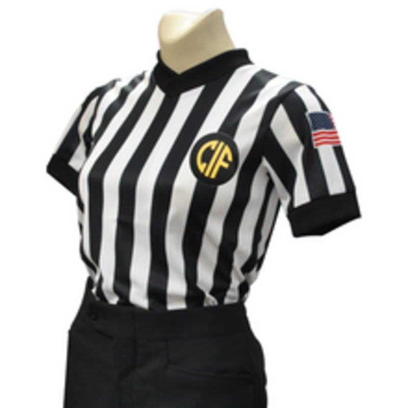 California CIF Dye Sublimated Women's Basketball Referee Shirt