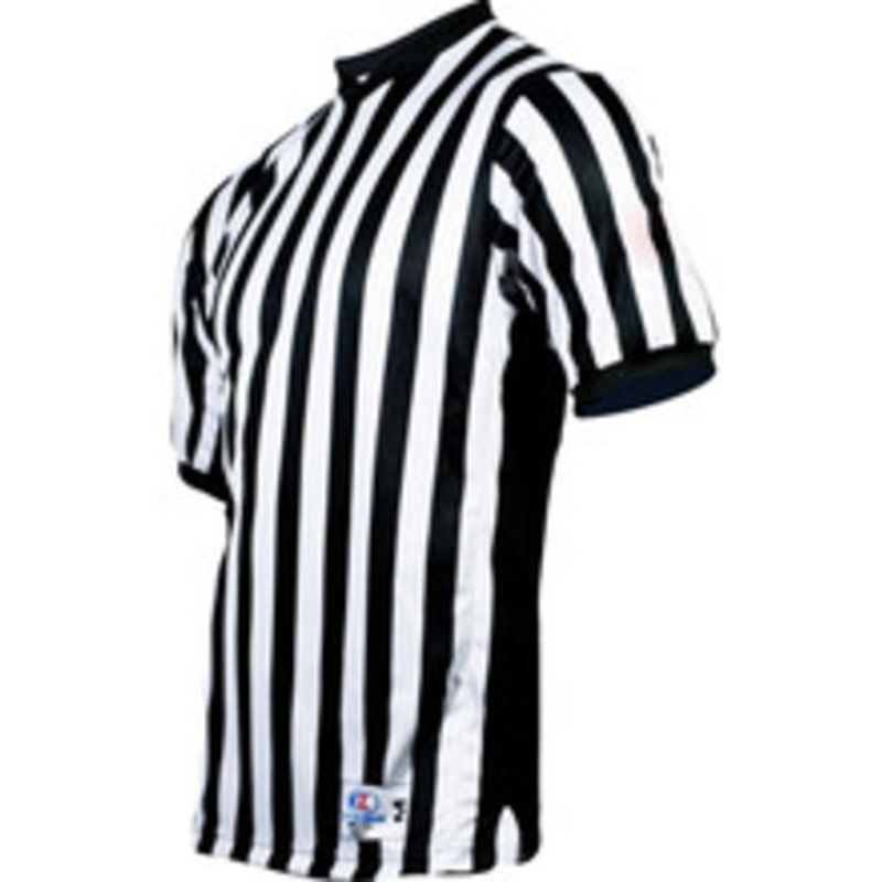 Cliff Keen Mesh Side Panel Basketball Referee Shirt Extra Tall