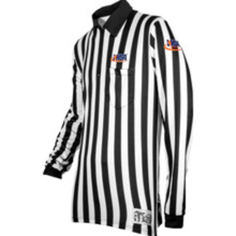Honig's Illinois IHSA Ultra Tech Long Sleeve Football Referee Shirt 