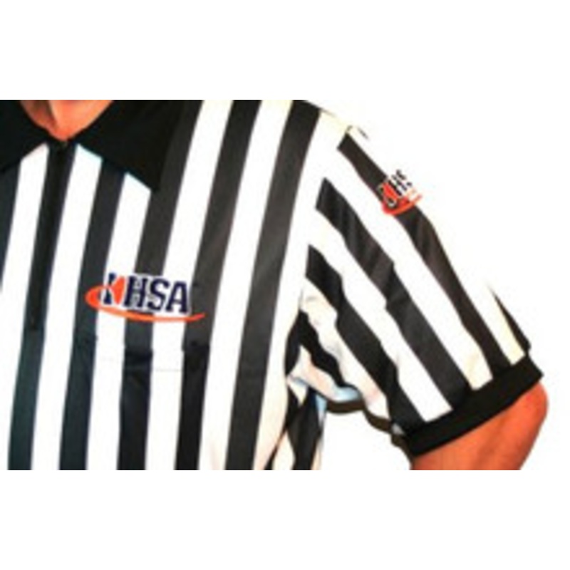 Illinois IHSA Extra Tall Short Sleeve Football Referee Shirt