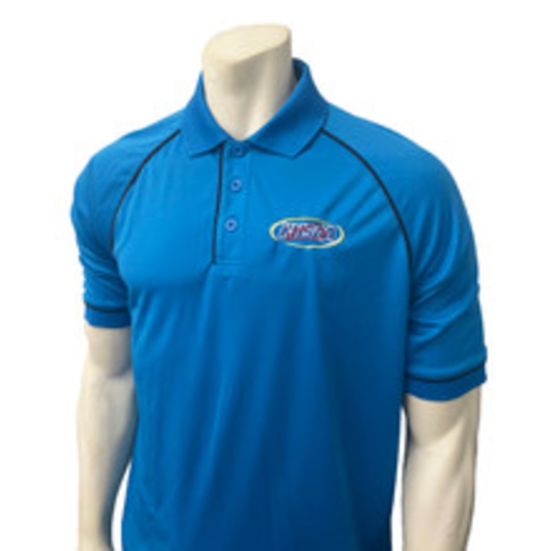 Kentucky KHSAA Embroidered Short Sleeve Men's Bright Blue Referee Shirt