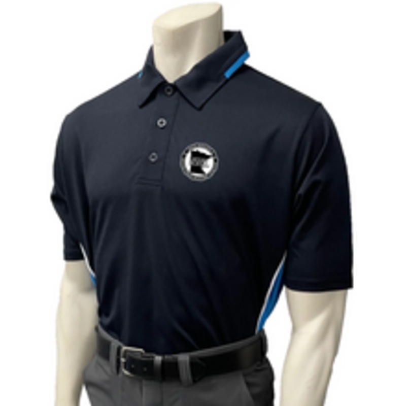 Minnesota MSHSL Men's Midnight Navy Short Sleeve Softball Umpire Shirt