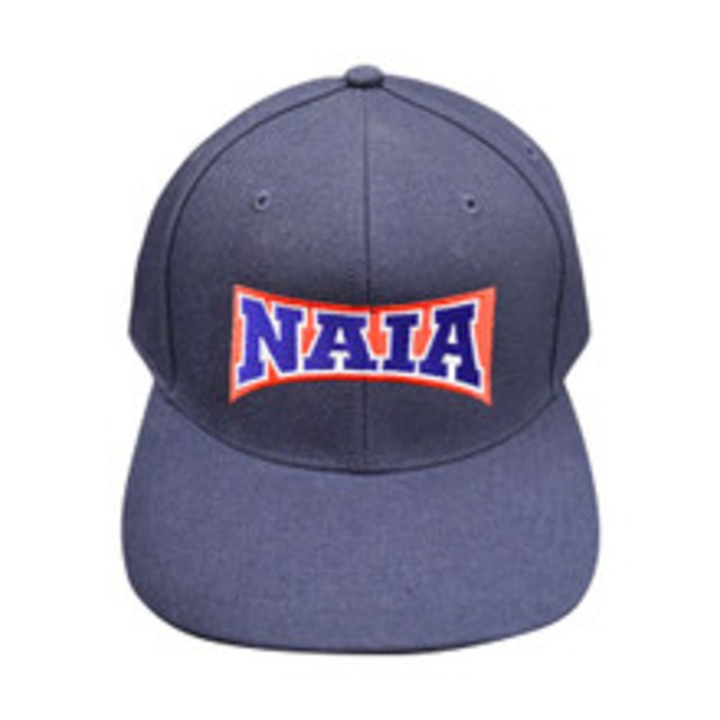 NAIA Navy Fitted 6-stitch Softball Umpire Cap