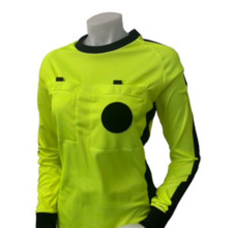 NCAA Women's Safety Yellow Long Sleeve Soccer Referee Shirt