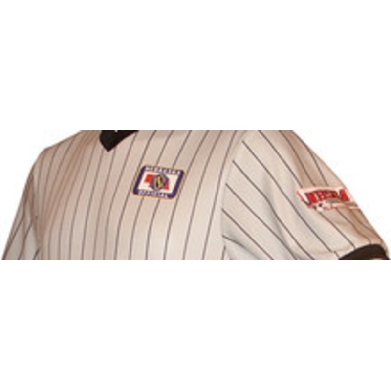 Nebraska NSAA Dye Sublimated Wrestling Referee Shirt NHSOA Logo