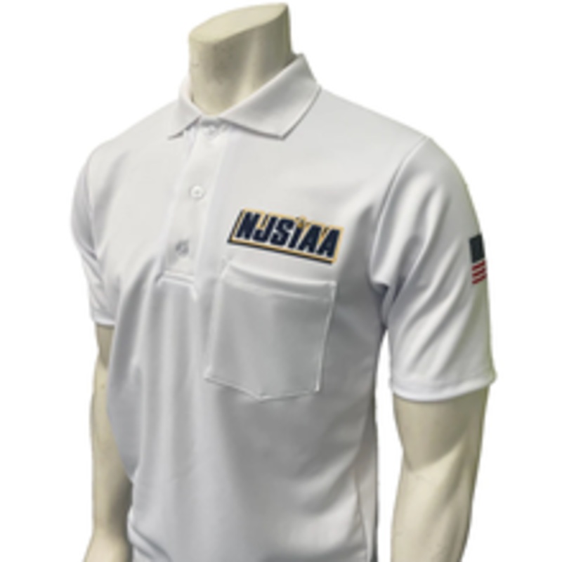 New Jersey NJSIAA Men's Volleyball/Swimming Short Sleeve Shirt with Pocket