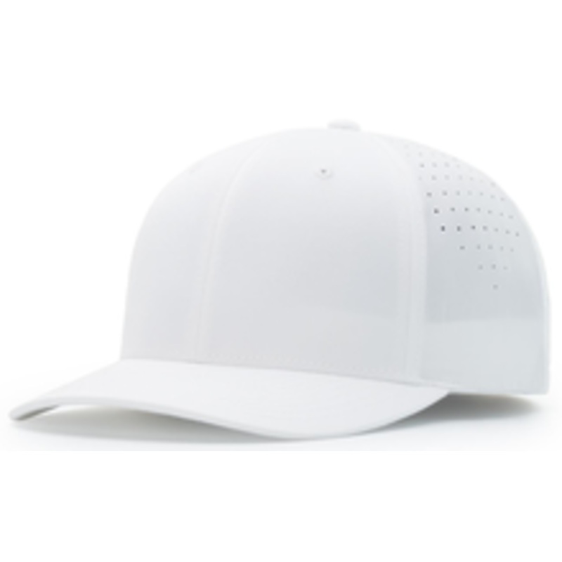 Richardson Ignite Laser Performance White Football Referee Cap