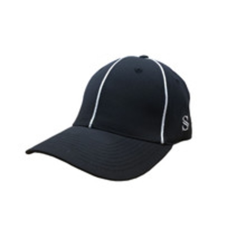 Smitty Black Performance Mesh Flex Fit Football Referee Cap