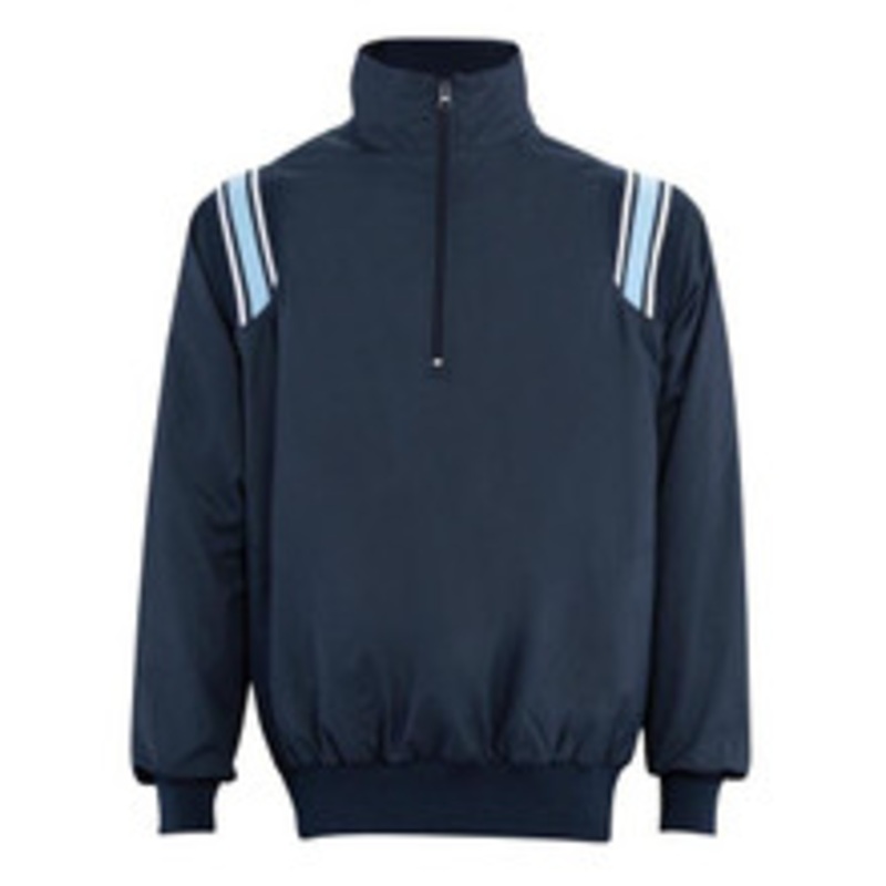 Smitty Officials Apparel Navy Umpire Pullover with Powder Blue Trim