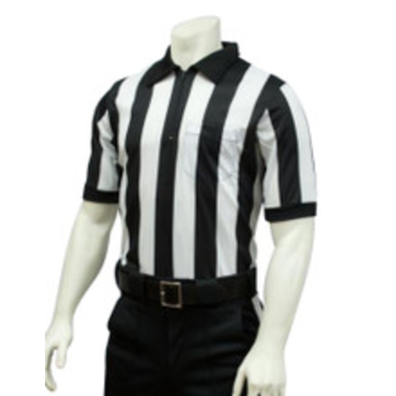 Smitty Ultra Mesh Football Referee Shirt 2inch Stripe