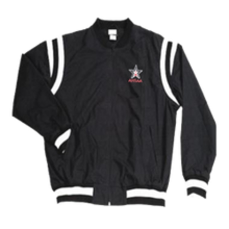 Alabama AHSAA Black Referee Pregame Jacket with White Trim