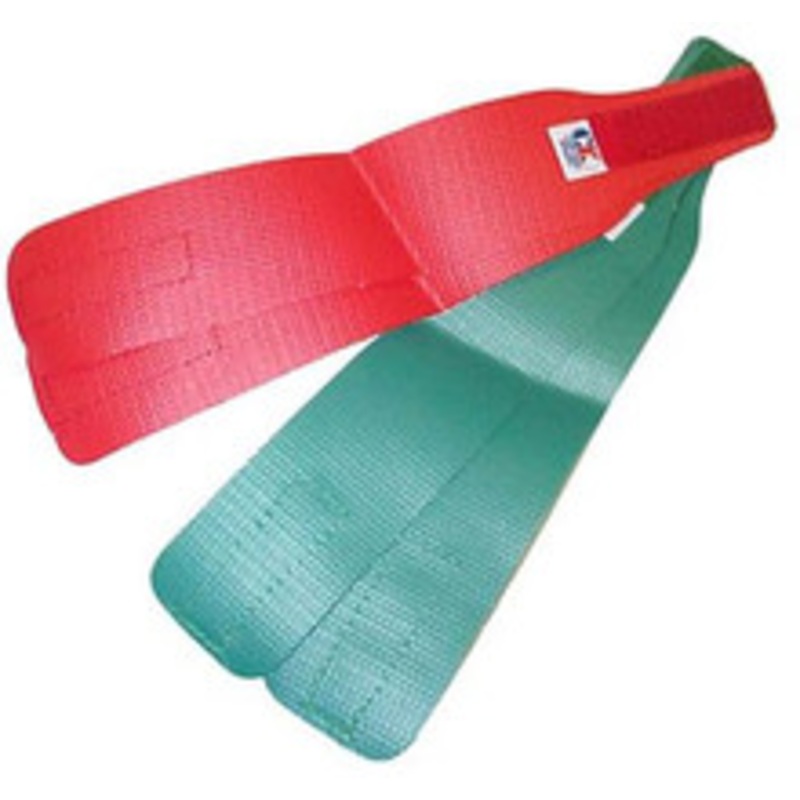 Cliff Keen Red and Green Wrestling Ankle Bands