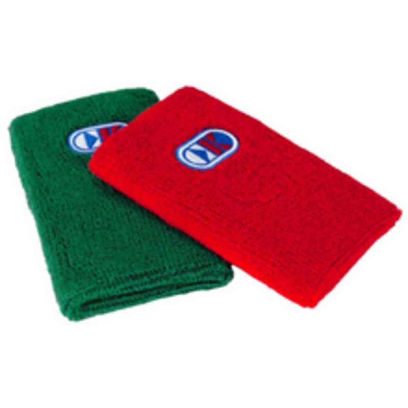 Cliff Keen Red and Green Wrestling Referee Wrist Bands