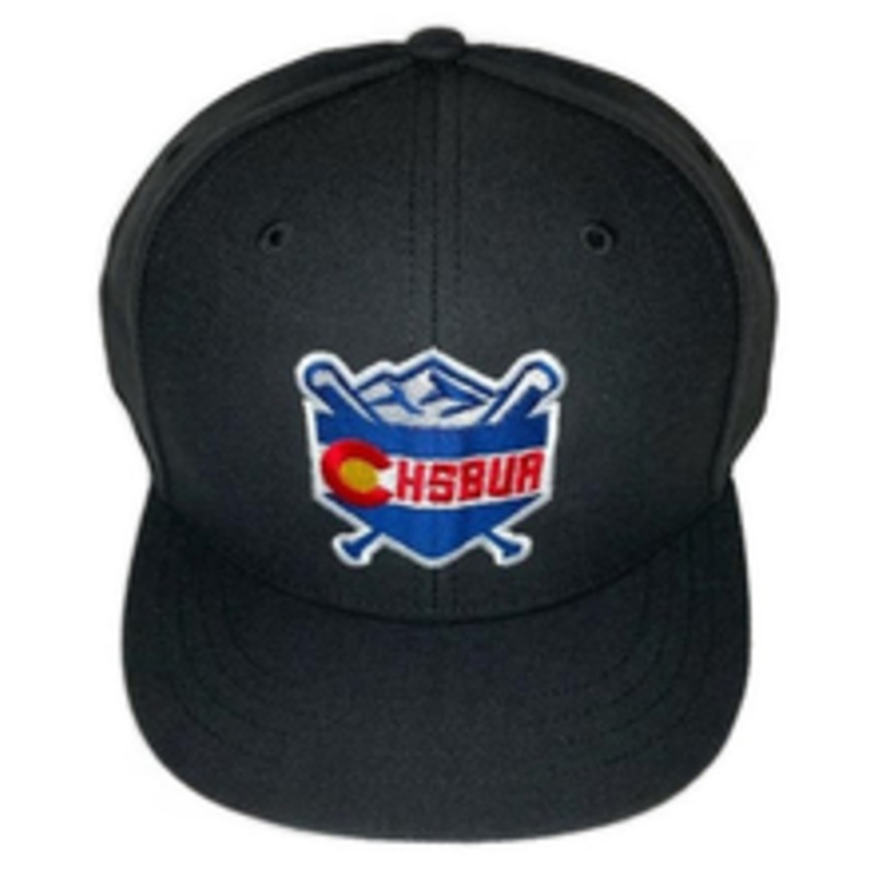 Colorado High School Baseball Association Black Umpire Cap