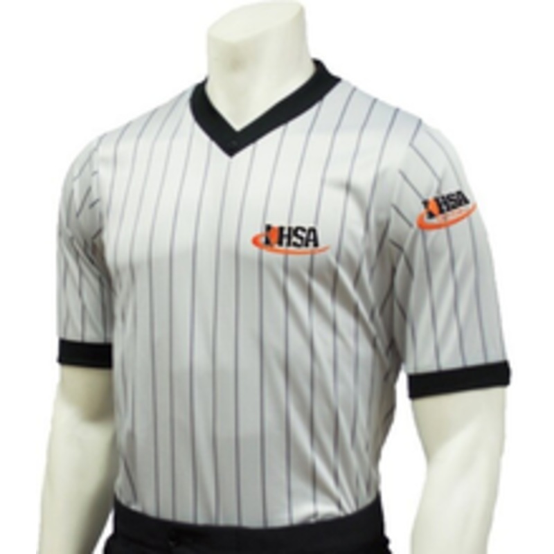 Illinois IHSA Embroidered Men's Elite Wrestling Referee Shirt