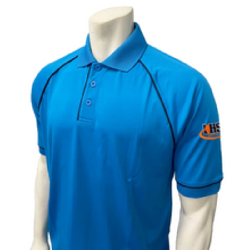 Illinois IHSA Men's Bright Blue Volleyball Referee Shirt