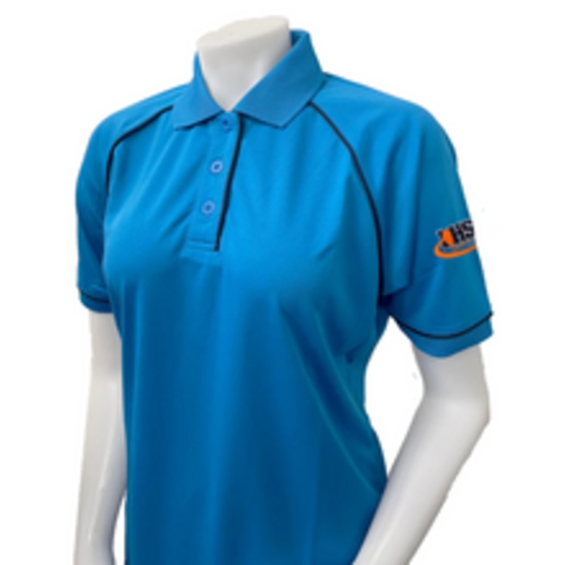 Illinois IHSA Women's Bright Blue Volleyball Referee Shirt