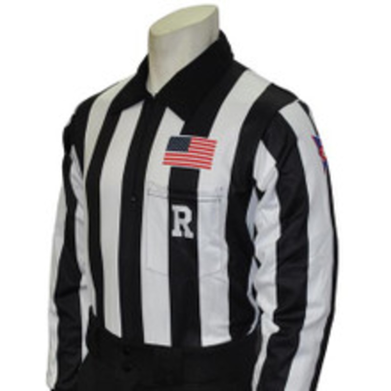 NCAA CFO Long Sleeve Football Referee Shirt Position B