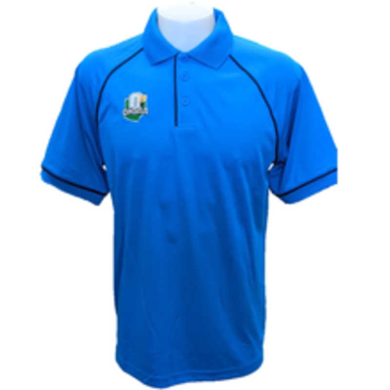 Ohio OHSAA Men's Bright Blue Volleyball Referee Shirt