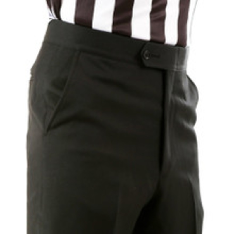 Smitty Flat Front Slash Pocket Referee Pants