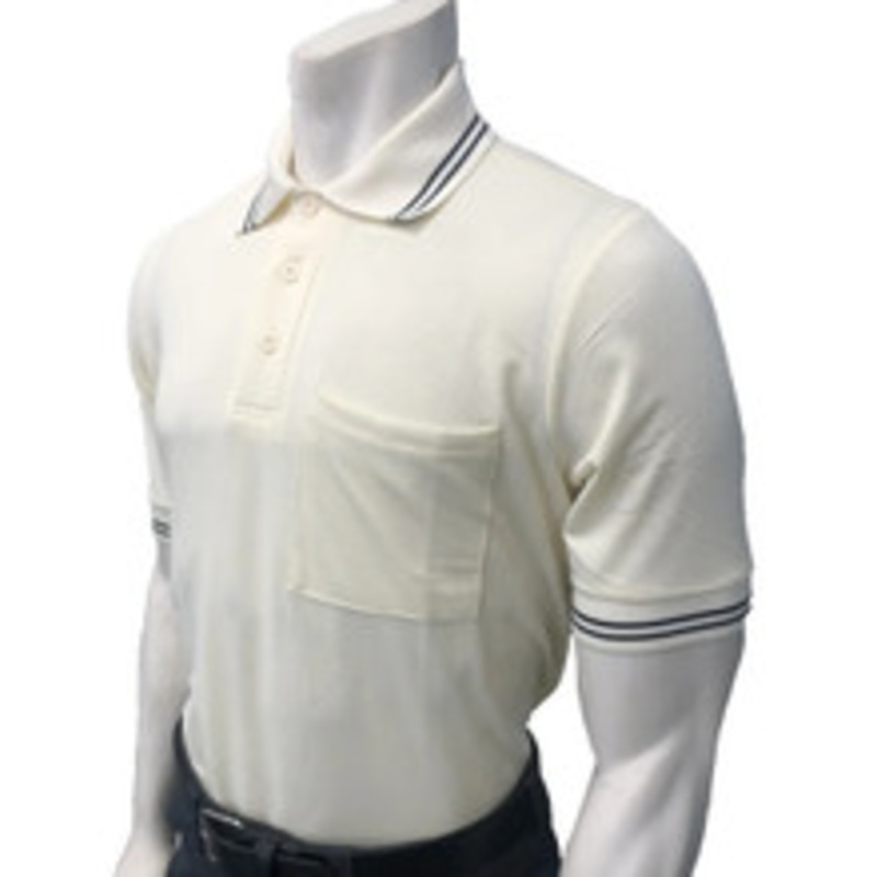 Smitty Official's Apparel Cream Body Flex Style Umpire Shirt